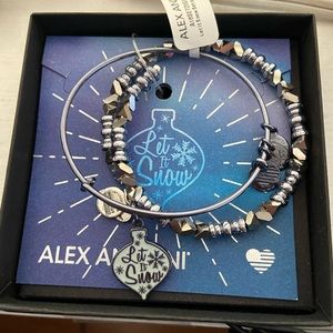 Alex&Ani Bracelet Set,❄️Let it Snow